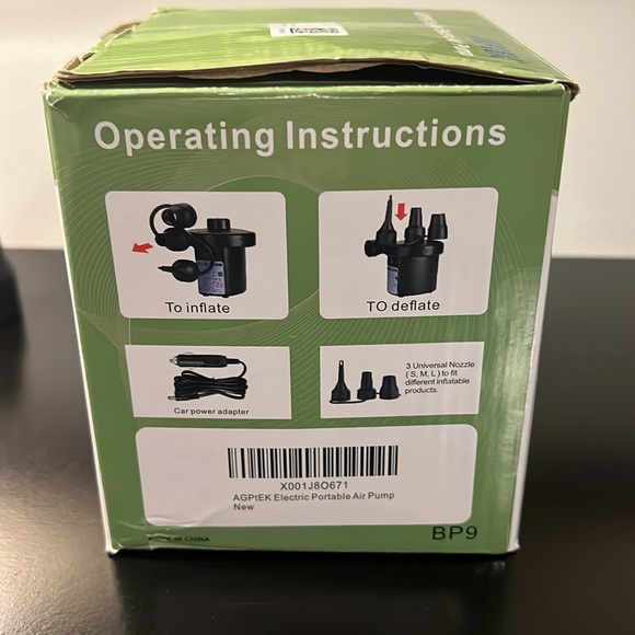 AGPTEK Two Way Electric Air Pump - Picture 7 of 10